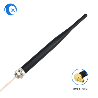 Antenne du bâti 3G 4G LTE Omni de cloison étanche avec Rg316 le connecteur du câble MMCX