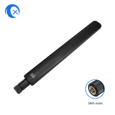 Antenne omnidirectionnelle 617 ~ 6000 MHz 4G LTE 5G avec connecteur mâle SMA