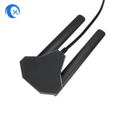 WiFi 6E Tri Band Antenne 6GHz 5GHz 2.4GHz Jeux WiFi Antenne Base magnétique Pour ordinateur