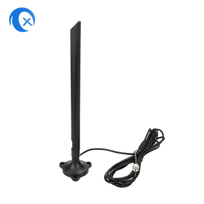 2.4G 5 DBi 5g 5.8g WiFi Omnidirectionnel Magnétique Montée Antenne Avec SMA Connecteur Pour Carte réseau
