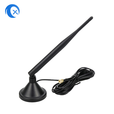 2.4G 5 DBi 5g 5.8g WiFi Omnidirectionnel Magnétique Montée Antenne Avec SMA Connecteur Pour Carte réseau