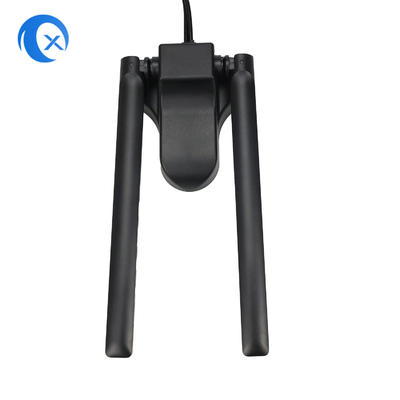 Dual Band 2.4GHz 5GHz RP-SMA Antennes WiFi avec câble d'extension de 6,5 pieds Pour PC ordinateur de bureau Bluetooth sans fil