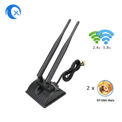 Antenne WiFi 6dBi avec connecteur mâle RP-SMA