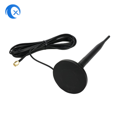 2.4G 5 DBi WiFi Extender Antenne magnétique avec connecteur mâle SMA pour la communication sans fil de signal