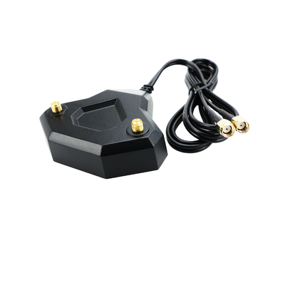 2.4GHz 5GHz Antenne à double bande avec connecteur mâle RP-SMA Base magnétique pour WiFi Routeur sans fil Hotspot mobile