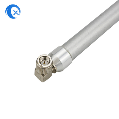 2.4G antenne wifi imperméable à l'eau antennes en fibre de verre omni avec connecteur SMA à angle droit fixe