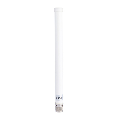 2.4G + 5.8G Dual Band Haute Gain 7DBi WiFi extérieure à l' épreuve de l' eau fibre de verre antenne avec N connecteur mâle