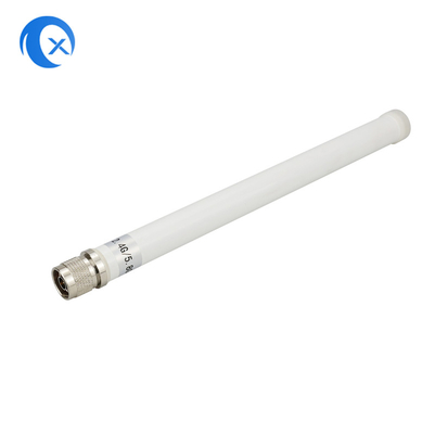 2.4G + 5.8G Dual Band Haute Gain 7DBi WiFi extérieure à l' épreuve de l' eau fibre de verre antenne avec N connecteur mâle