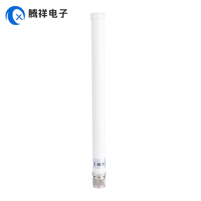 2.4G + 5.8G Dual Band Haute Gain 7DBi WiFi extérieure à l' épreuve de l' eau fibre de verre antenne avec N connecteur mâle
