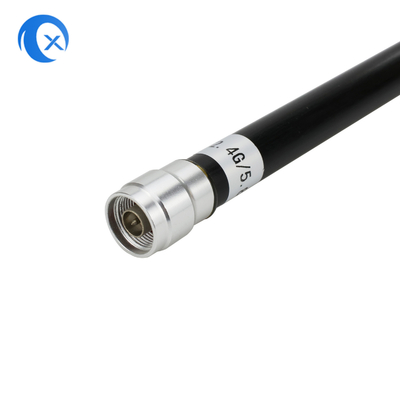2.4GHz 5.8GHz Double bande 7dBi Gain élevé Omnidirectionnelle Station de base extérieure / intérieure Antenne en fibre de verre