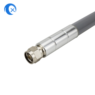 2.4-2.5GHz Haute gain 12dBi Double bande extérieure Omni fibre de verre antenne de communication avec N connecteur mâle antenne de base