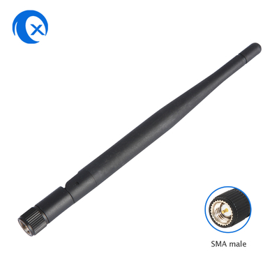 2.4G 5.8g Haute gain 5dBi antenne double bande pliable antenne WiFi externe antenne en caoutchouc avec SMA mâle pour les routeurs