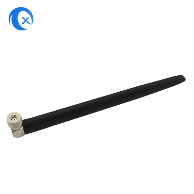 Gain élevé 5dBi fixe 90 degrés en caoutchouc externe à angle droit RP SMA Connecteur mâle 2.4GHz Antenne pour caméra de sécurité HD