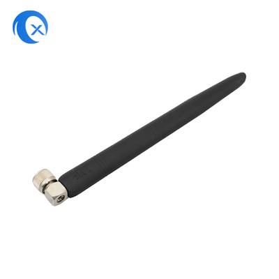 Gain élevé 5dBi fixe 90 degrés en caoutchouc externe à angle droit RP SMA Connecteur mâle 2.4GHz Antenne pour caméra de sécurité HD