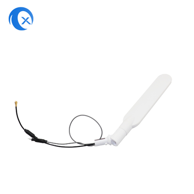 2.4/5.8g Gain élevé 3dBi double bande Omnidirectionnelle WiFi antenne à pagaie pivotante avec fil volant pour les routeurs