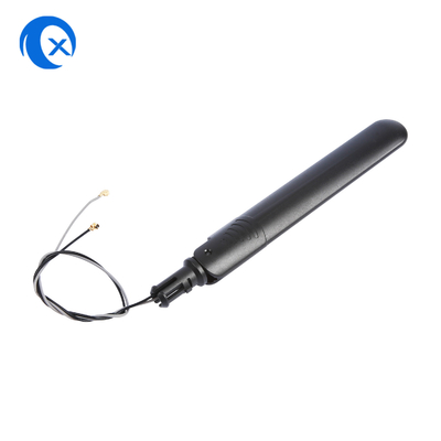 Omni 2.4G / 5.8g Dual Band WiFi Paddle Antenne avec fil volant / câble connecteur Ipex pour routeur