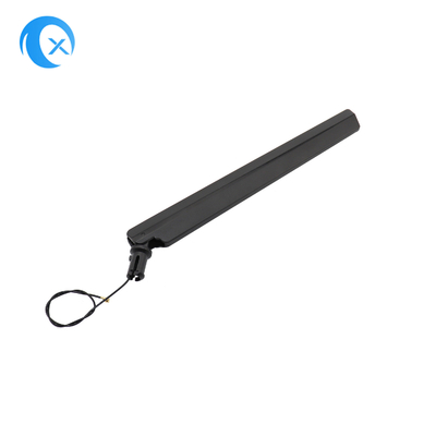 2.4G 5dBi Antenne WiFi intérieure Routage WiFi à double fréquence 5g Couteau avant 5800 MHz Antenne couteau avec fil volant ou SMA