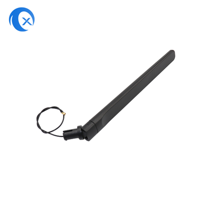 2.4G Gain élevé 5 dBi Omni Swivel Paddle Antenne wifi étanche avec câble volant pour l'antenne du routeur