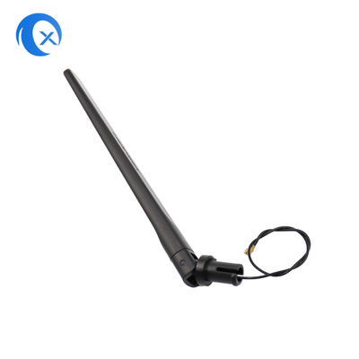 2.4G Gain élevé 5 dBi Omni Swivel Paddle Antenne wifi étanche avec câble volant pour l'antenne du routeur