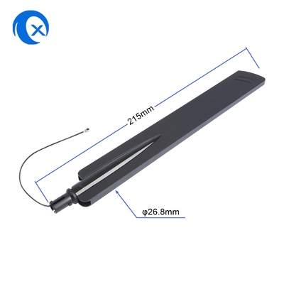 2.4G 5dBi à gain élevé en forme de lame pivotante antenne WiFi omnidirectionnelle avec connecteur Ipex à plomb volant