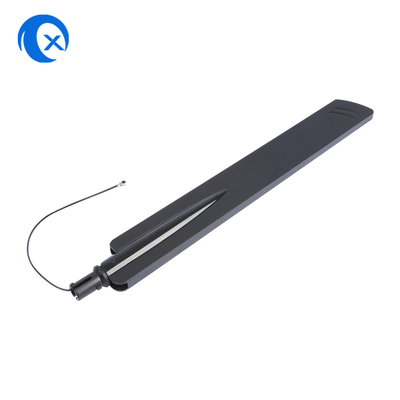 2.4G 5dBi à gain élevé en forme de lame pivotante antenne WiFi omnidirectionnelle avec connecteur Ipex à plomb volant