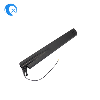 2.4G 5dBi à gain élevé en forme de lame pivotante antenne WiFi omnidirectionnelle avec connecteur Ipex à plomb volant
