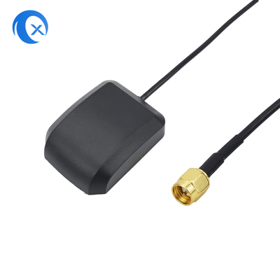 1575.42MHz 27dBi Antenne GPS avec deux amplificateurs Voiture DVD Navigation GPS Antenne active 3m Mètre SMA Connecteur mâle