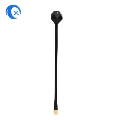Antenne de drone FPV à longue portée 2DB à gain élevé avec connecteur mâle SMA 4.9GHz/5.8GHz avec RG141