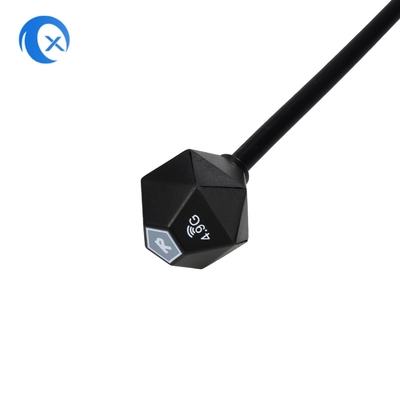 Antenne de drone FPV à longue portée 2DB à gain élevé avec connecteur mâle SMA 4.9GHz/5.8GHz avec RG141