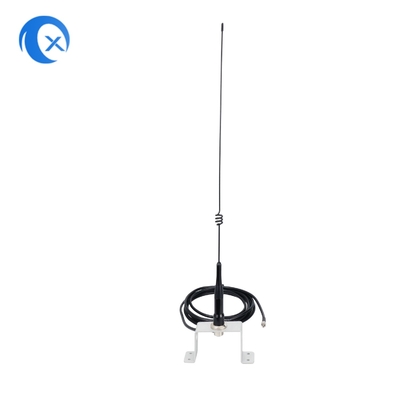 Montage de voiture Antenne à haut gain fouet Transcepteur en acier inoxydable à longue portée Antenne radio mobile