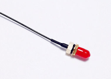 Câble femelle coaxial de liaison de connecteur du câble 100MM SMA Ipex de la télécommunication rf