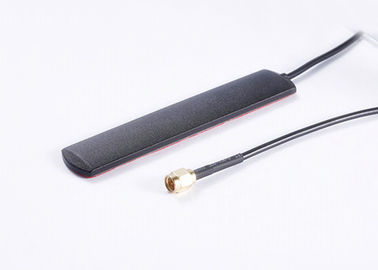 L'antenne à gain élevé adhésive 3M de GSM câblent le connecteur masculin de Sma avec la correction plate de lame