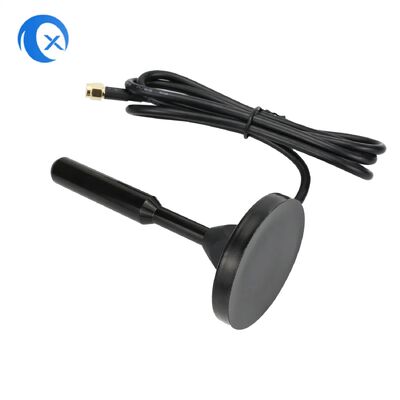 Antenne TV de toit numérique omnidirectionnelle à 360° pour intérieur et extérieur avec base magnétique et câble coaxial de 10 pieds