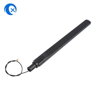 Antenne fouet en caoutchouc 2.4G 5G GPS/GSM/WiFi/TV avec câble coaxial