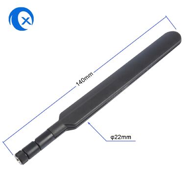 Antenne fouet omnidirectionnelle d'intérieur pour TV numérique avec connecteur RP-SMA mâle