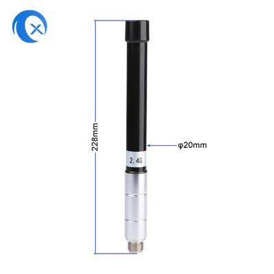 antenne omnidirectionnelle de station de base de fibre de verre de 2.4G 5dBi WiFi avec le connecteur de N