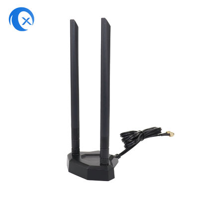 Antenne 5.8GHz 5dBi basse magnétique à deux bandes de RoHS 2,4