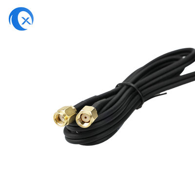 Antenne 5dBi basse magnétique à deux bandes avec le connecteur de RP SMA