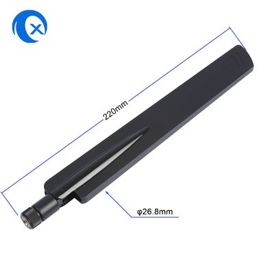 antenne à deux bandes de 5dBi 2.4G 5G Omni WiFi avec le connecteur du pivot RP SMA