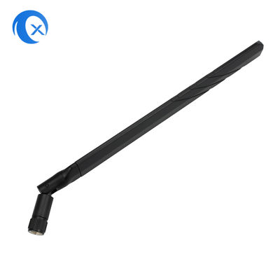 600MHz - 6000 connecteur en caoutchouc ultra à large bande de mégahertz 5G Duck Antenna With Swivel SMA