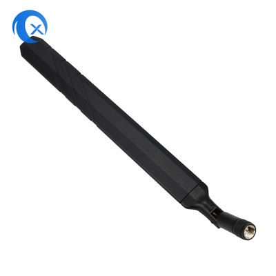 600MHz - 6000 connecteur en caoutchouc ultra à large bande de mégahertz 5G Duck Antenna With Swivel SMA