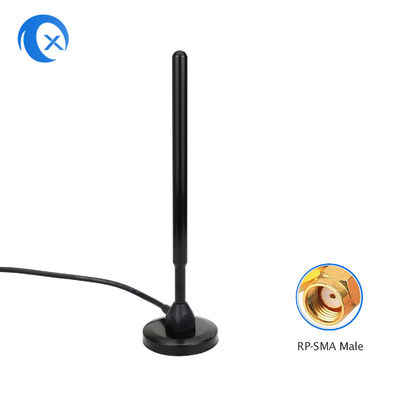 Antenne basse magnétique du mineur 4dBi du chat sauvage 300 de point névralgique d'hélium avec le câble d'extension