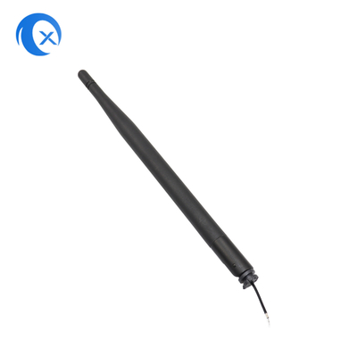 Connecteur en caoutchouc Bendable noir d'Ipex d'antenne de canard avec l'impédance de 50 ohms