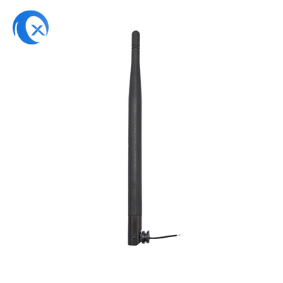 Connecteur en caoutchouc Bendable noir d'Ipex d'antenne de canard avec l'impédance de 50 ohms