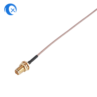 Femelle coaxiale flexible de Jumper With RP SMA d'antenne de récepteur de RG316 Wifi