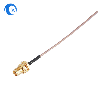 Femelle coaxiale flexible de Jumper With RP SMA d'antenne de récepteur de RG316 Wifi