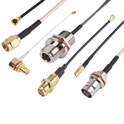 Femelle coaxiale flexible de Jumper With RP SMA d'antenne de récepteur de RG316 Wifi