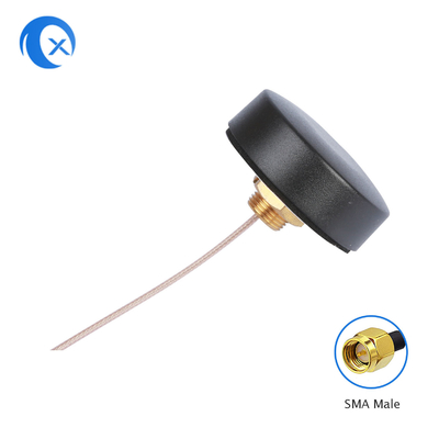 Antenne de récepteur de Wifi de forme ronde Wifi noir extérieur FPV 5.8G aérien