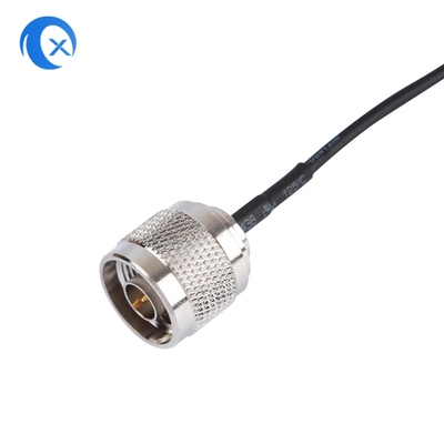 Mâle adapté aux besoins du client des ensembles LMR200 N de câble coaxial de liaison de l'antenne rf au connecteur de RPSMA