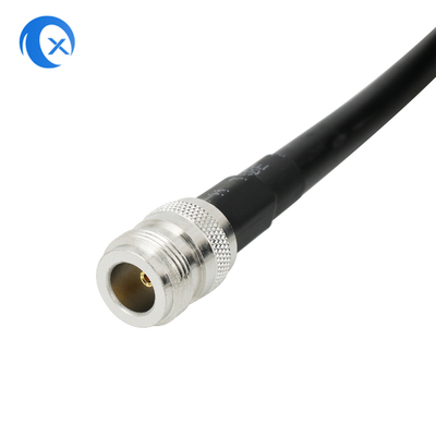 Femelle de type n de bas de la perte rf de LMR 400 ensembles de câble coaxial de liaison au connecteur masculin de RPSMA
